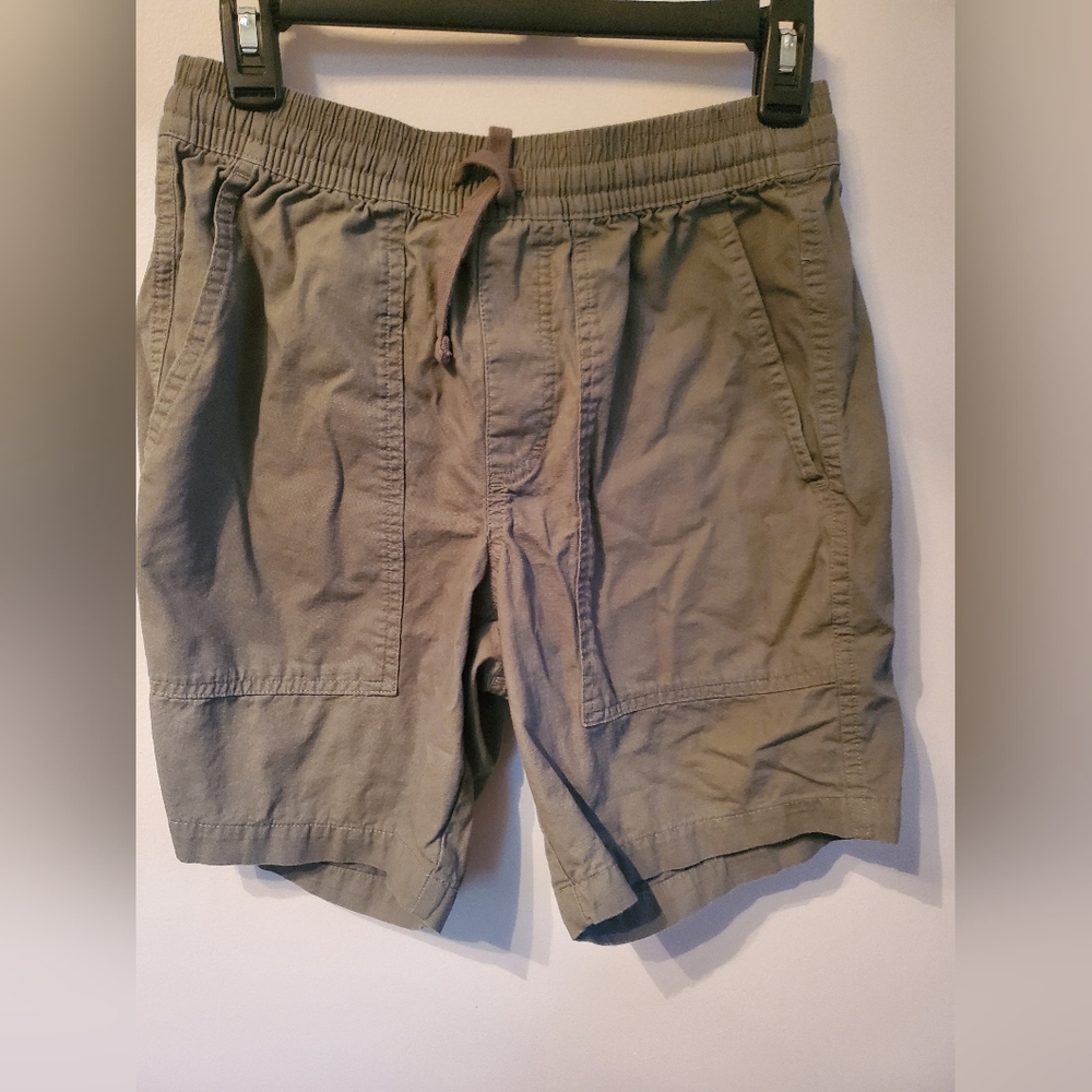 Men's Olive Green Casual Shorts